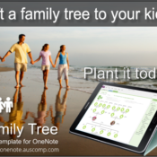Free MS #OneNote “Family Tree” #template. It’s free so please retweet.