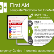 First Aid – Guide Cards for OneNote. When every second counts!