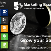 Marketing Essentials powered by OneNote. Promote your Business & Grow your Sales. Please RT.