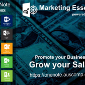 Marketing Essentials powered by OneNote. Promote your Business & Grow your Sales.
