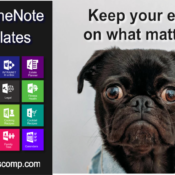 Collection of free MS OneNote templates.