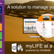 Have you thought about what happens to your life’s footprint? Manage it with myLIFE for OneNote.