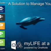 Have you thought about what happens to your life’s footprint? Manage it with myLIFE for OneNote.