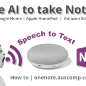 Use AI to take notes in OneNote