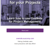 8 Ways To Use OneNote For Your Projects