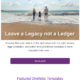 Use OneNote to Leave a Legacy not a Ledger