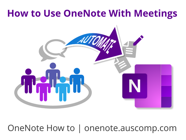 How to Use OneNote With Meetings