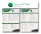 MS Excel Cheat Sheet