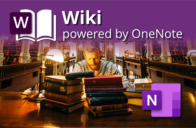 Wiki powered by OneNote