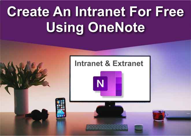 Create and Intranet for free using OneNote