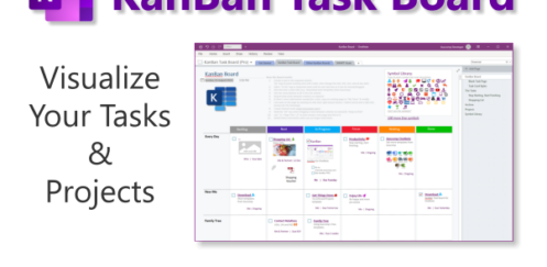 Easily visualize your tasks, to-do’s and projects with a Kanban Board