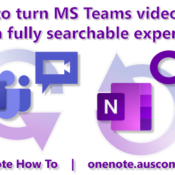 How to turn MS Teams video calls into a fully searchable experience