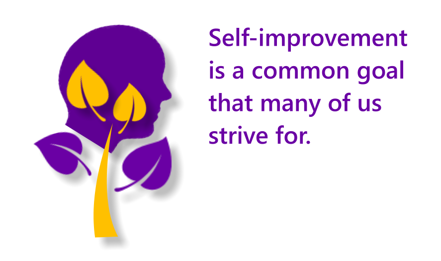 Self-improvement is a common goal that many of us strive for V2